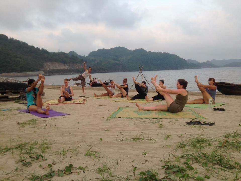 Woodstock Beach Camp Xuan Dam 外观 照片